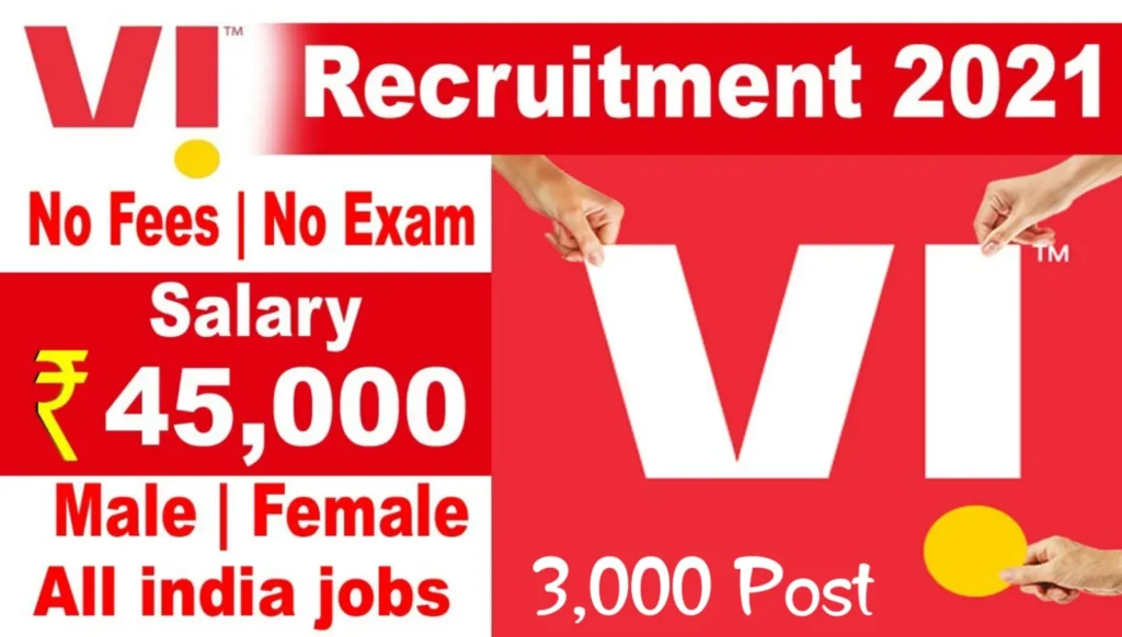 Vi Company Recruitment 2022