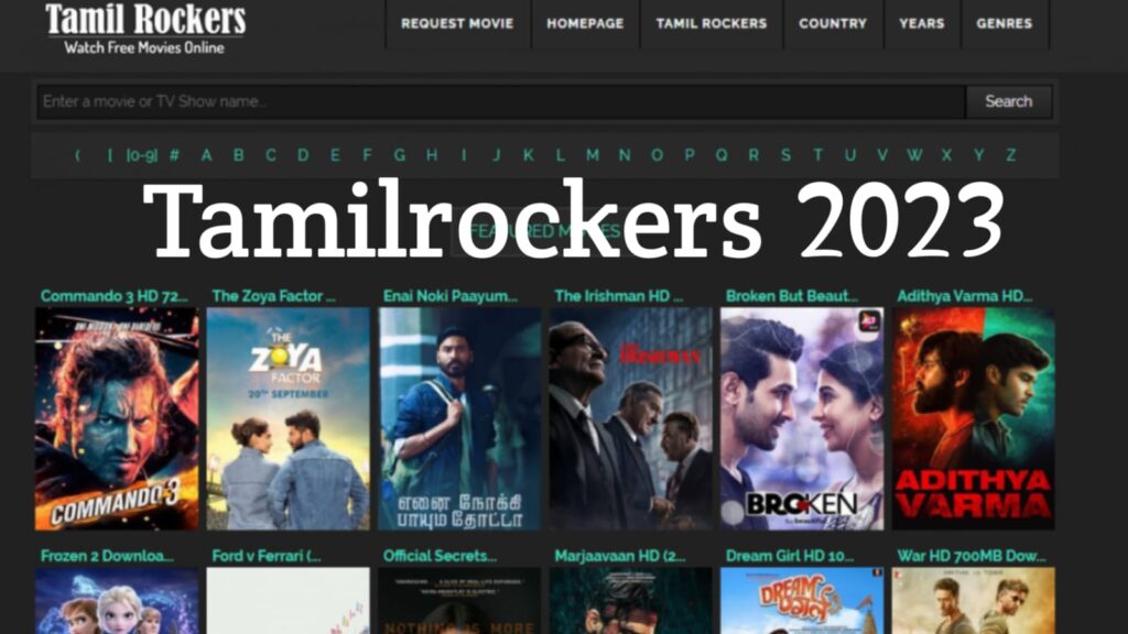 Tamilrockers 2023 Tamil Movies Download HD 4K 300MB 1080p 720p 480p